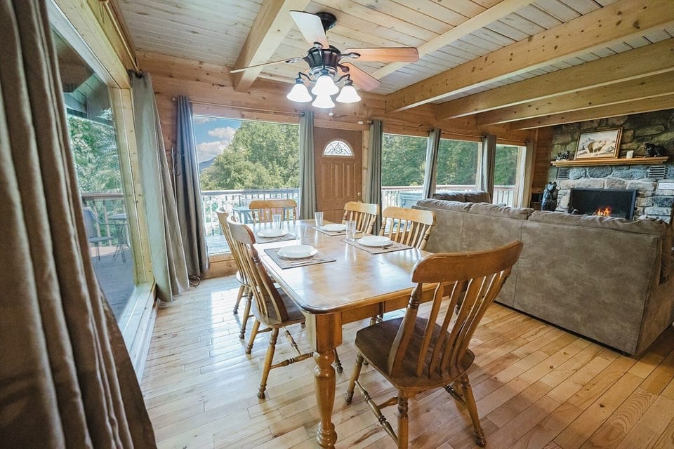 Indoors, Hardwood, Furniture, Table, Dining Table