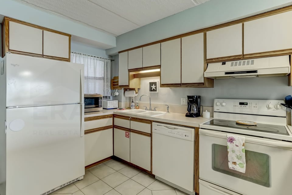 Kitchen with Ocean View