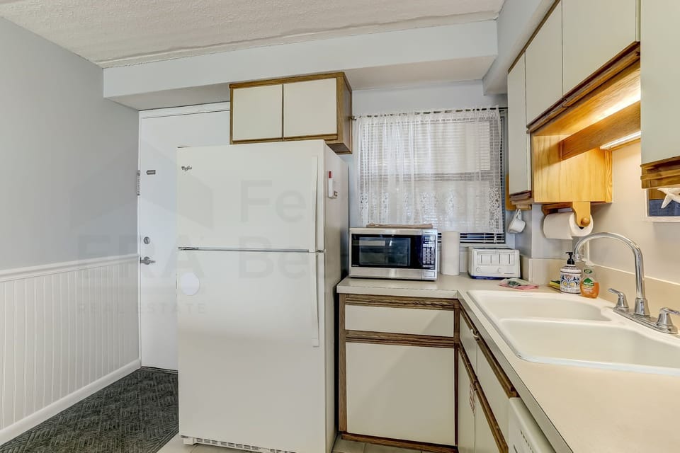 Kitchen with Ocean View