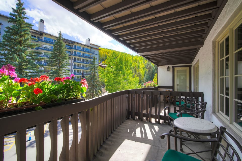 Balcony, Handrail, Chair, Garden, Nature