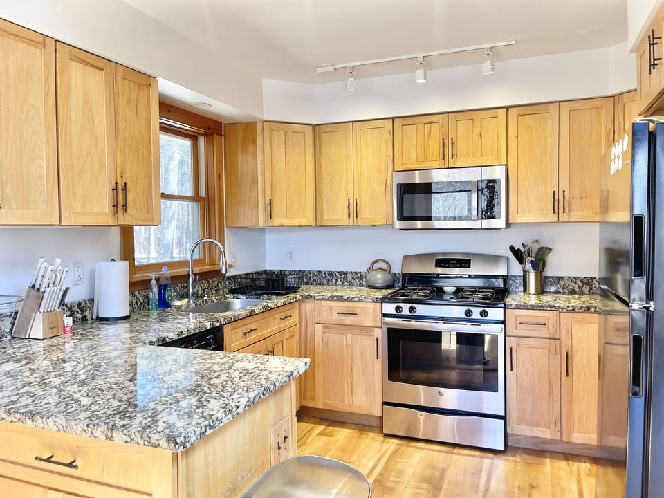 Prepare great meals for your group in our well equipped kitchen