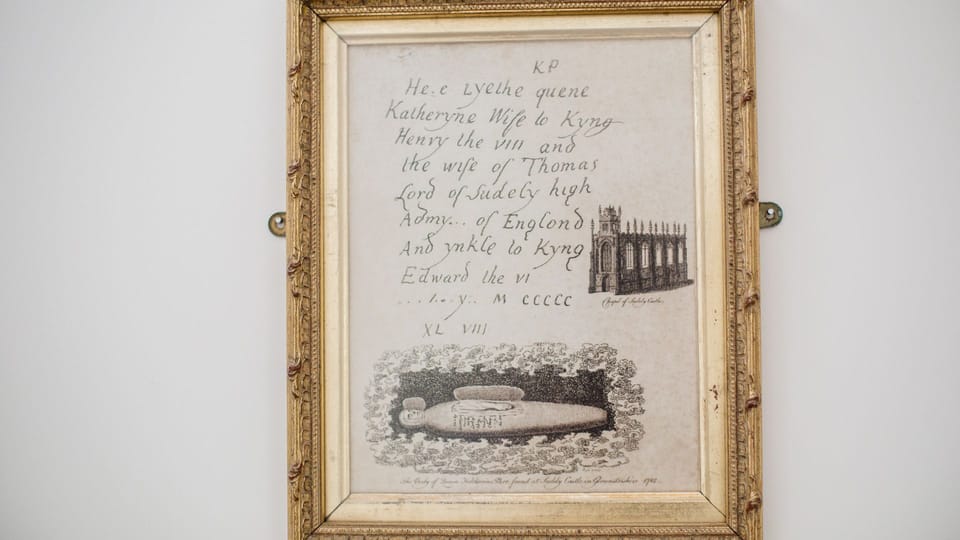 Artwork, Queens Cottage at Sudeley Castle, Bolthole Retreats