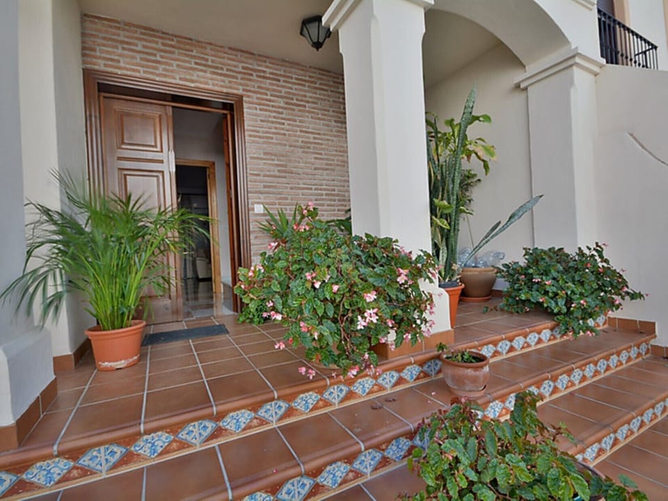 Entrance to the house