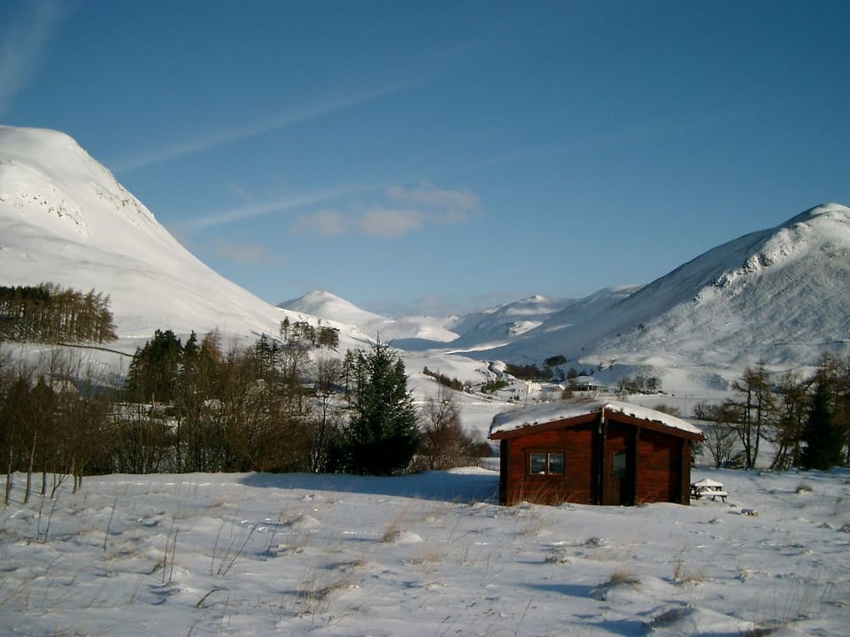 Benearb Log Cabin Winter