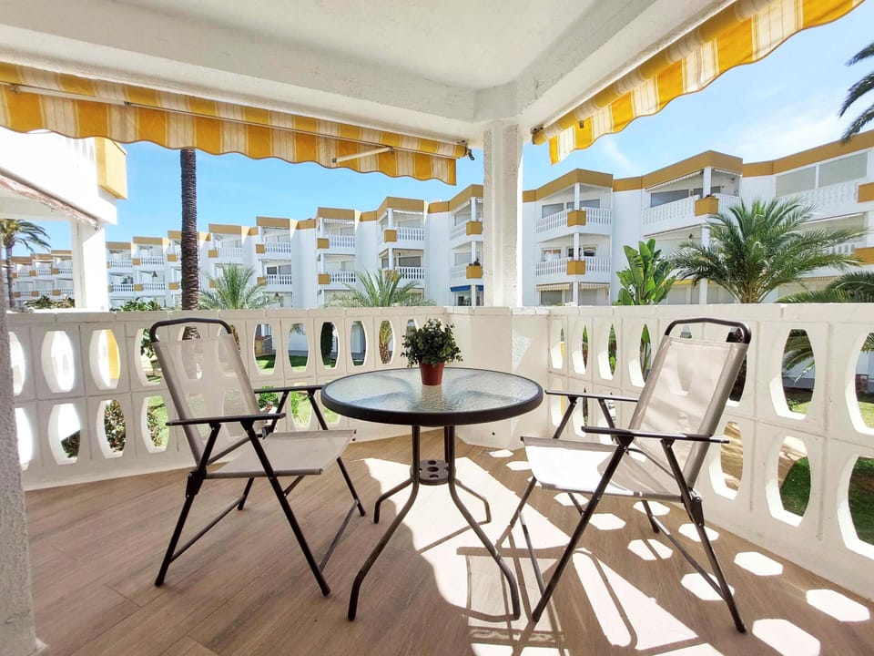Covered terrace