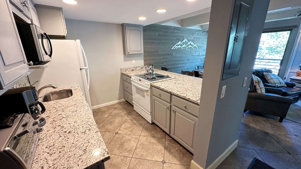 Kitchen view from entry