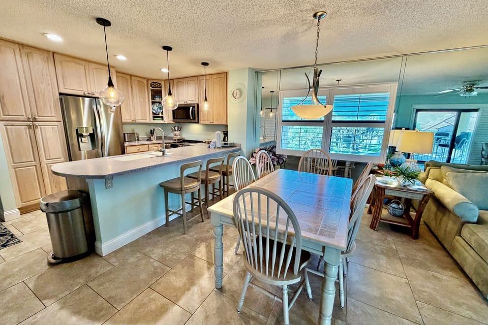 Dining area and Kitchen