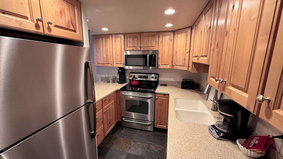 Kitchen from entryway