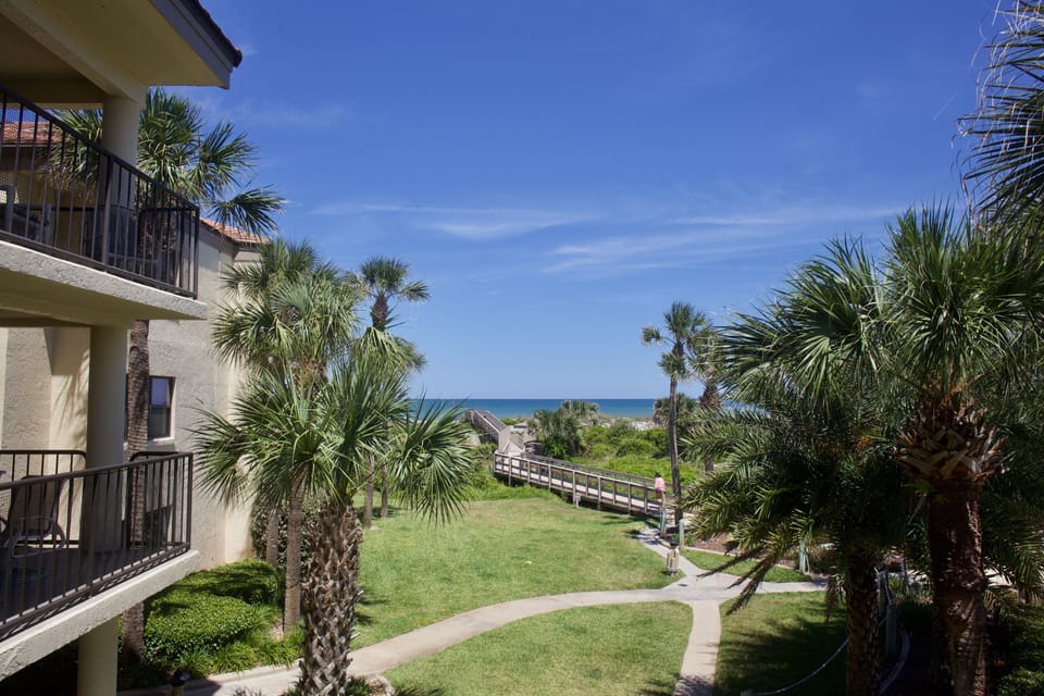 ocean view from balcony