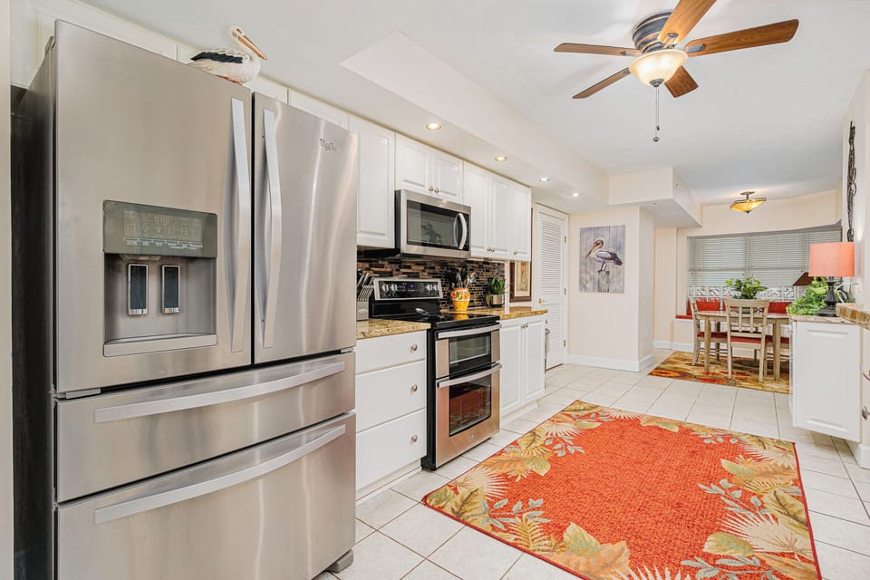 Update, stainless appliances
