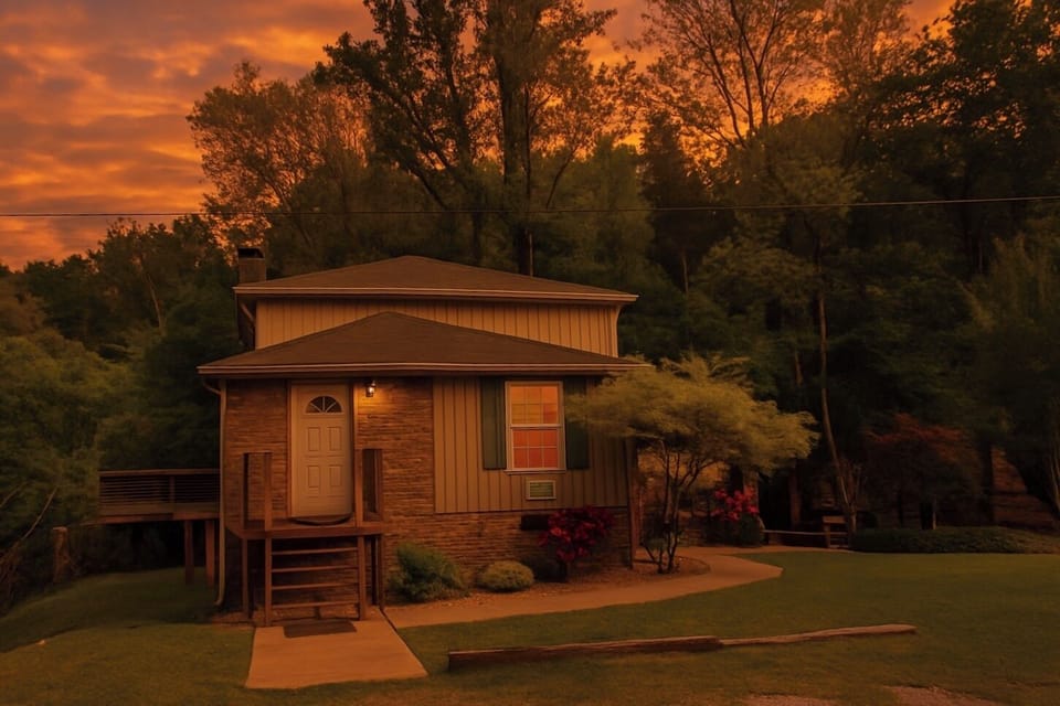The Getaway on Little River at sunset. What a beautiful sight!