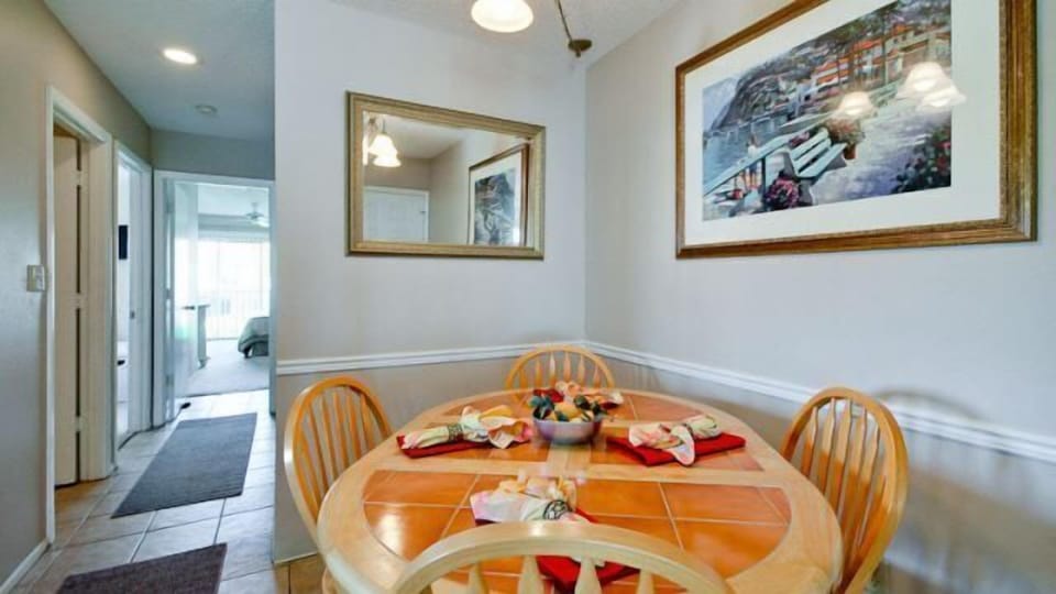 Dining room area
