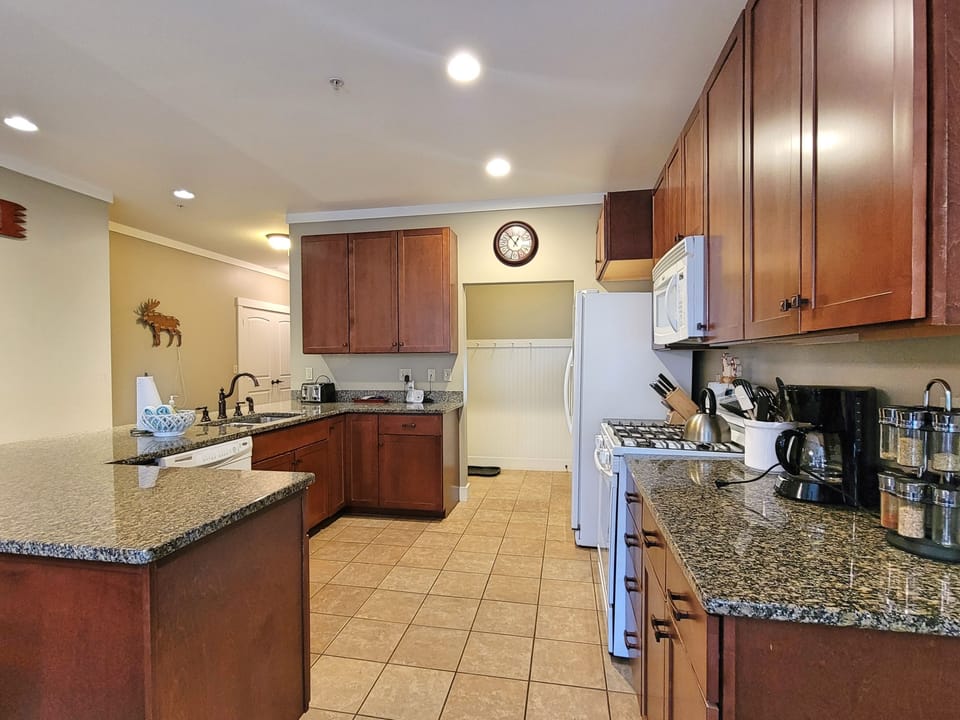 Spacious kitchen