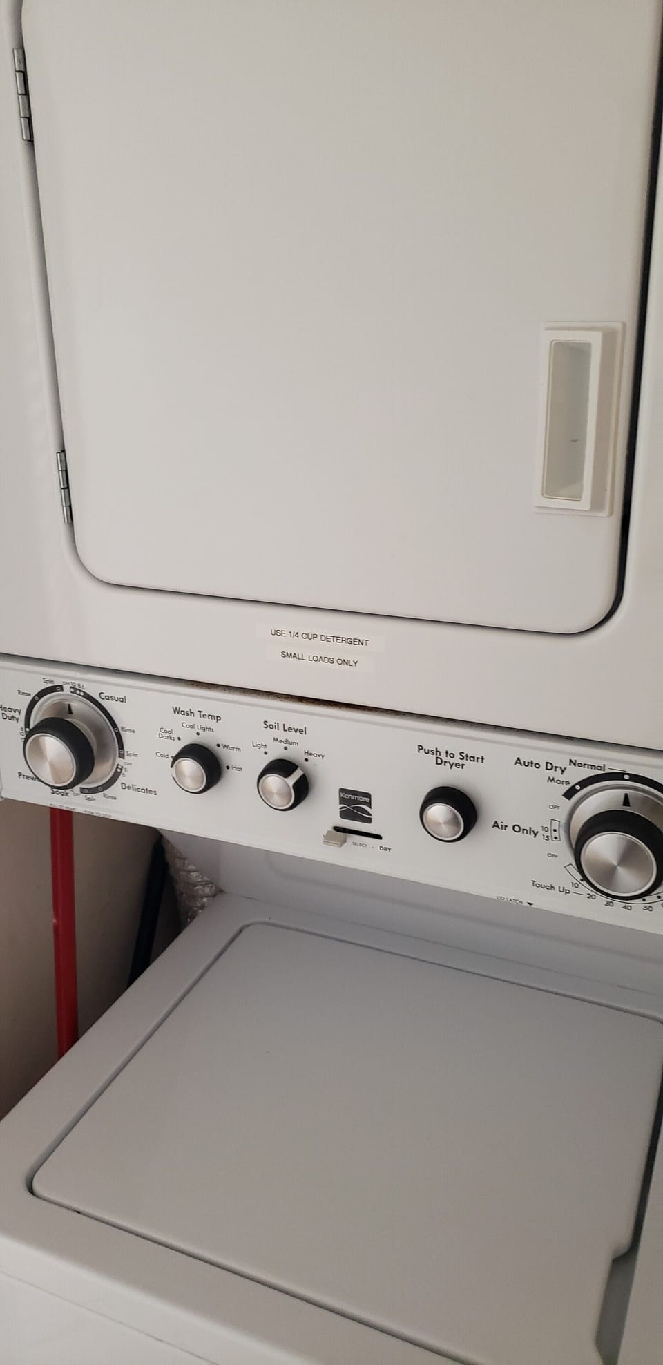 En suite washer/Dryer