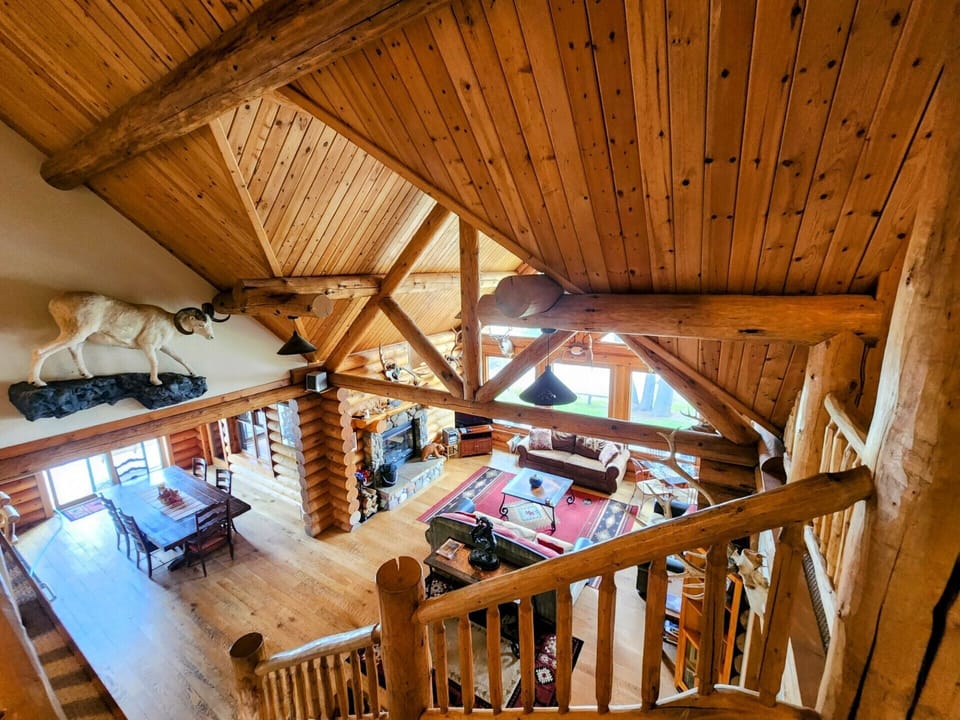 Living Room View from Upstairs