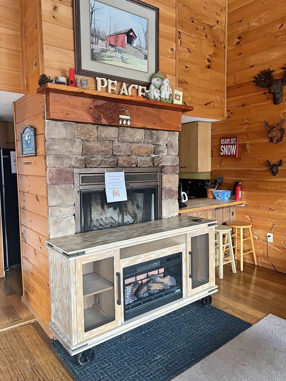 Electric Fireplace as of December 2024