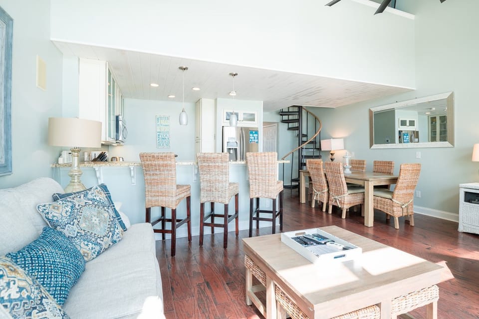 Open Concept Living Room - Dining Room - Kitchen