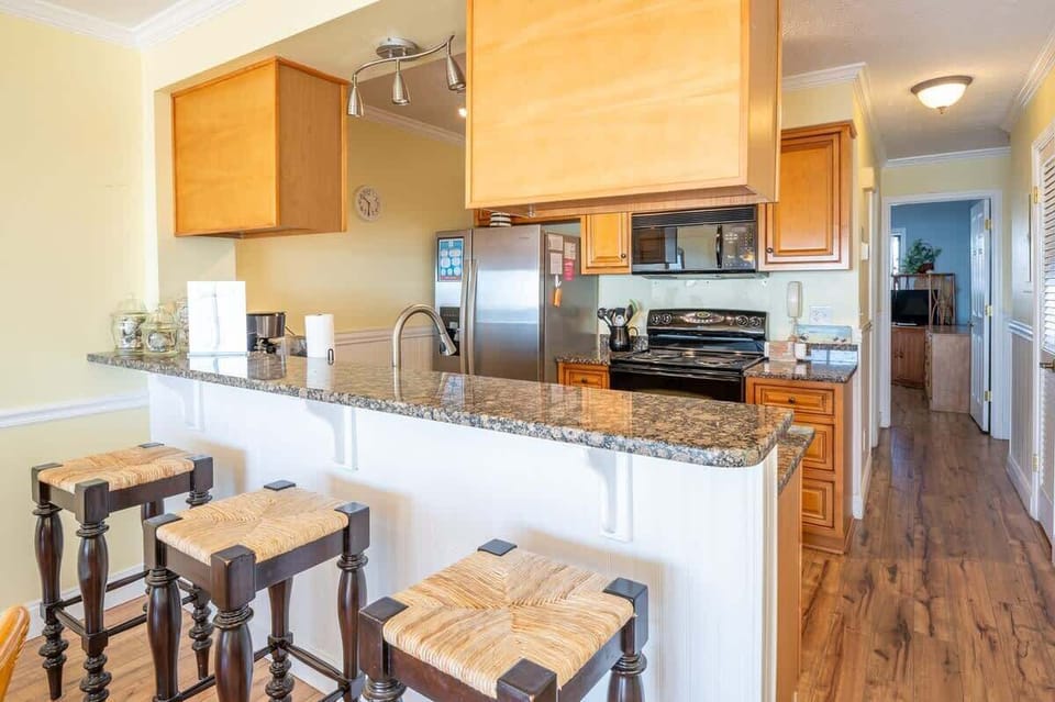 Kitchen with Granite Countertops