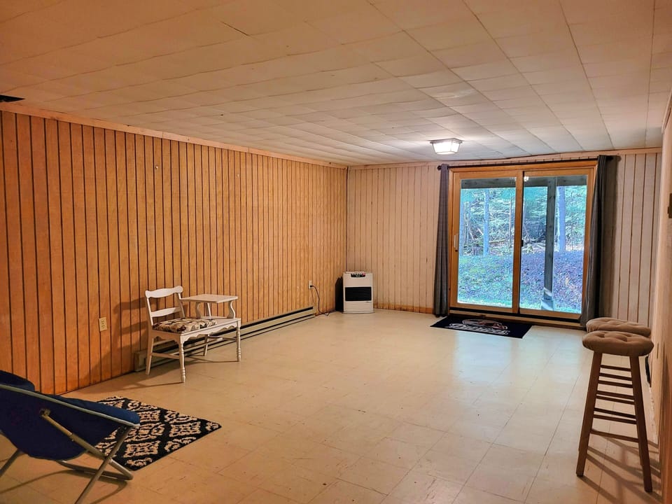 Lower level rec room