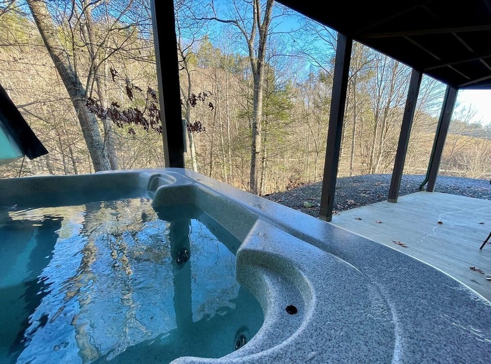 Hot Tub, Lower Level Deck