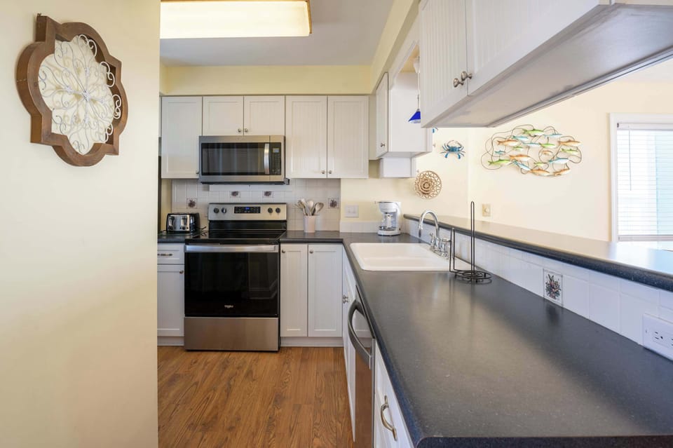 All new stainless steel appliances