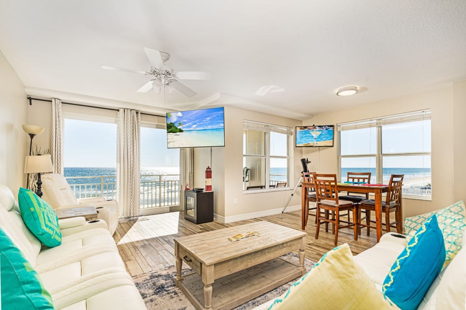Oceanfront Living Room