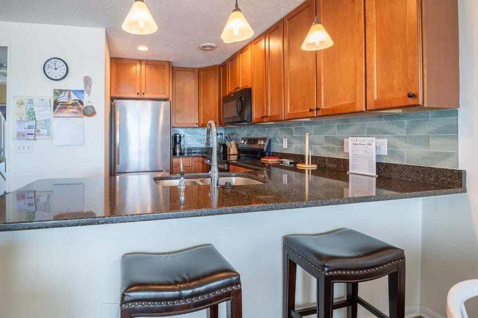 Kitchen with Granite Countertops