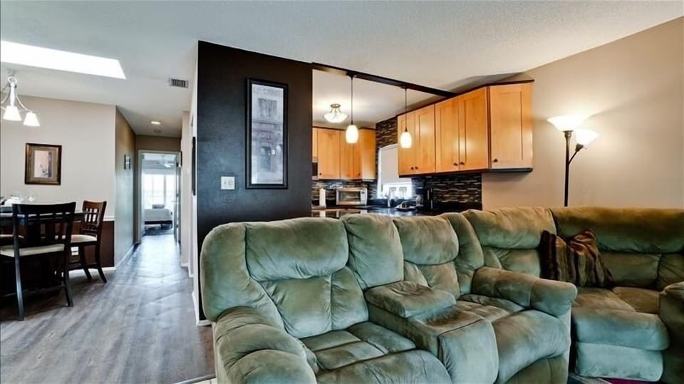 Living Room & Dining Area