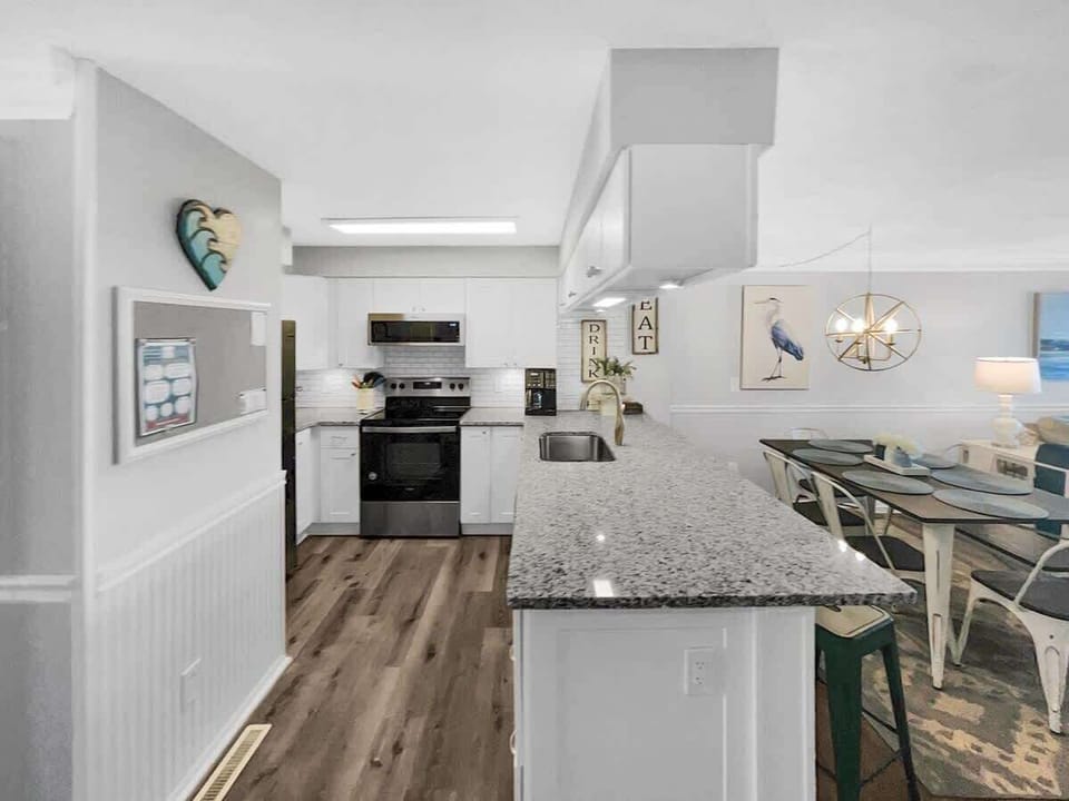 Newly Updated Kitchen, With Granite Countertops