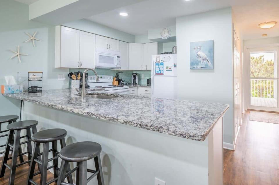 Kitchen with Granite Countertops