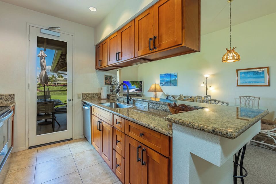Spacious kitchen