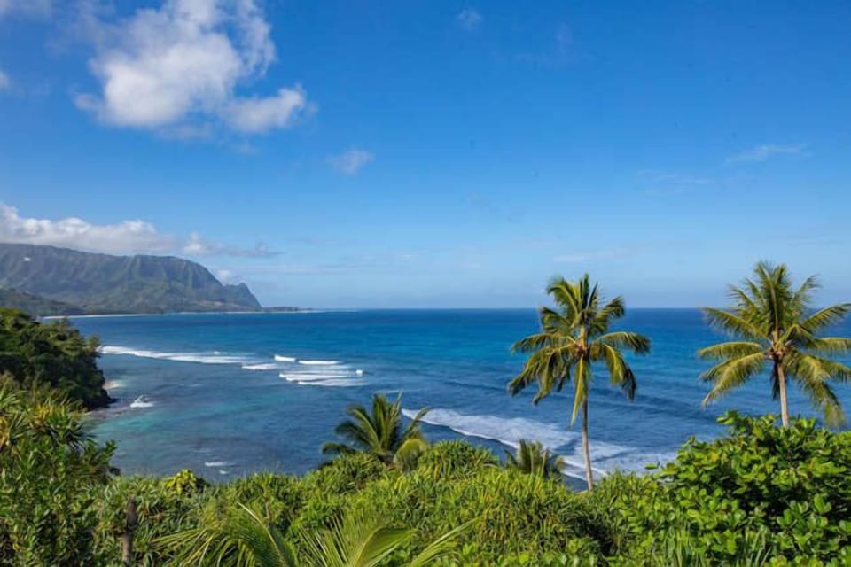 View of Ocean from Pali Ke Kua Grounds
