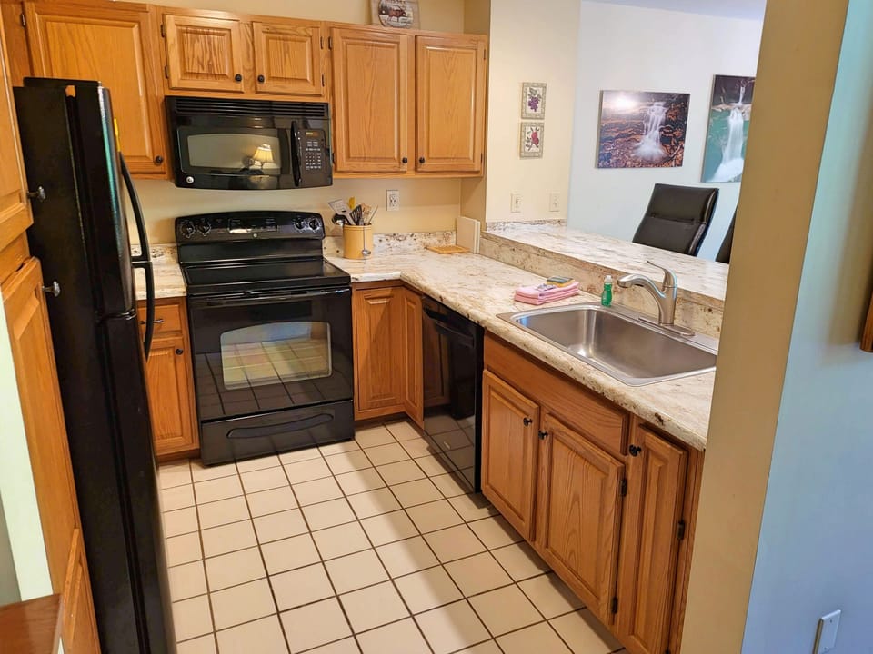 Kitchen work space
