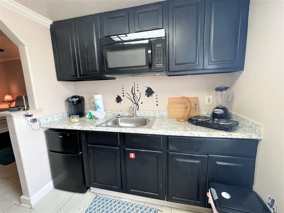 galley styled kitchenette