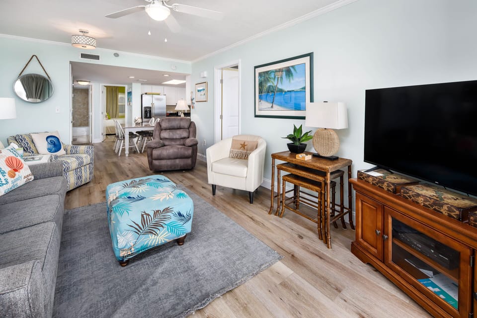Living room with recliner