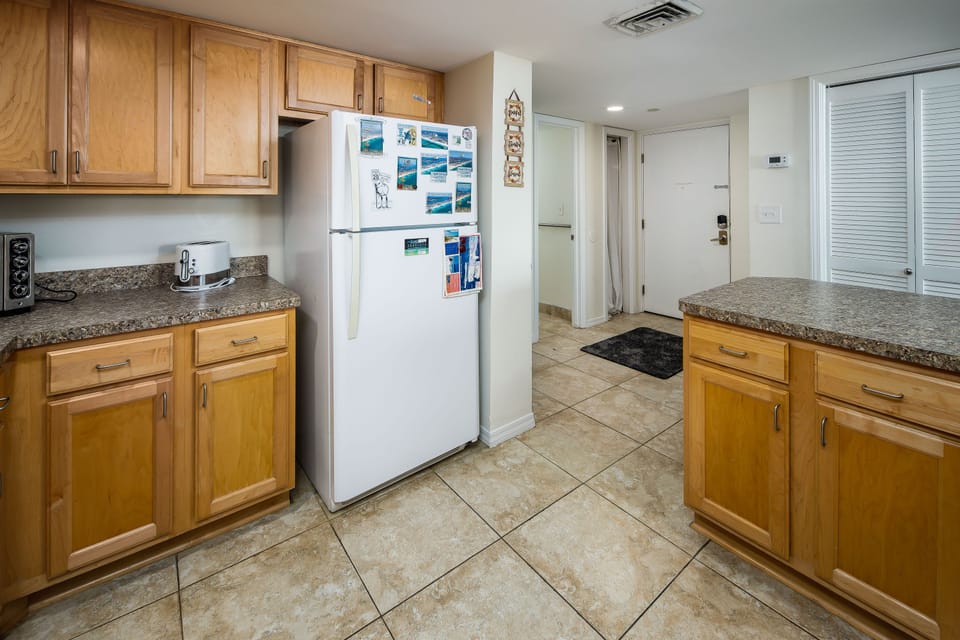 Kitchen and entry way