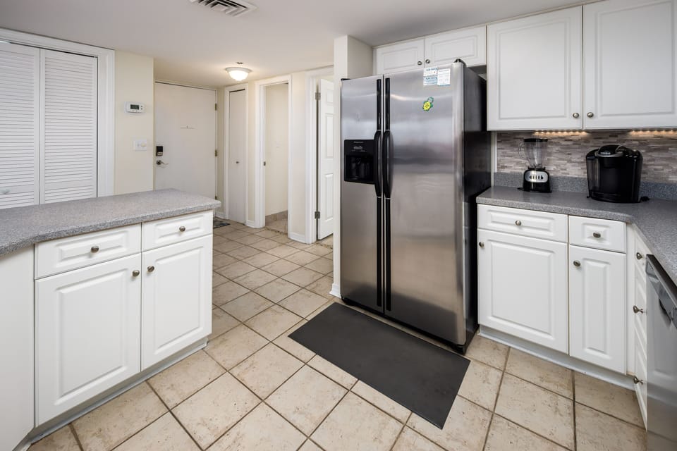 Kitchen and entry way