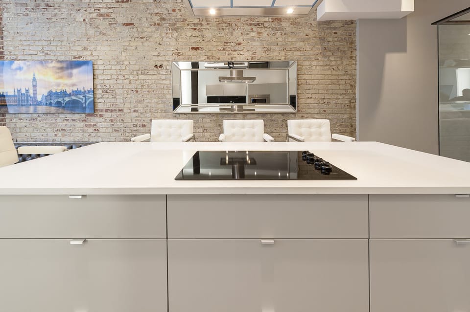 Kitchen island with storage