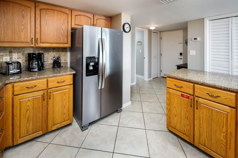 Kitchen and entry way