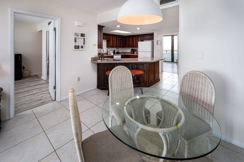 Dining - seats 4 and bar stools