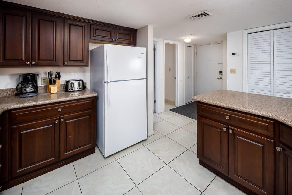 Kitchen and entry way