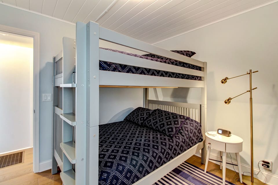 Guest Bedroom #2/Lower Level/Full over Full Bunk Bed