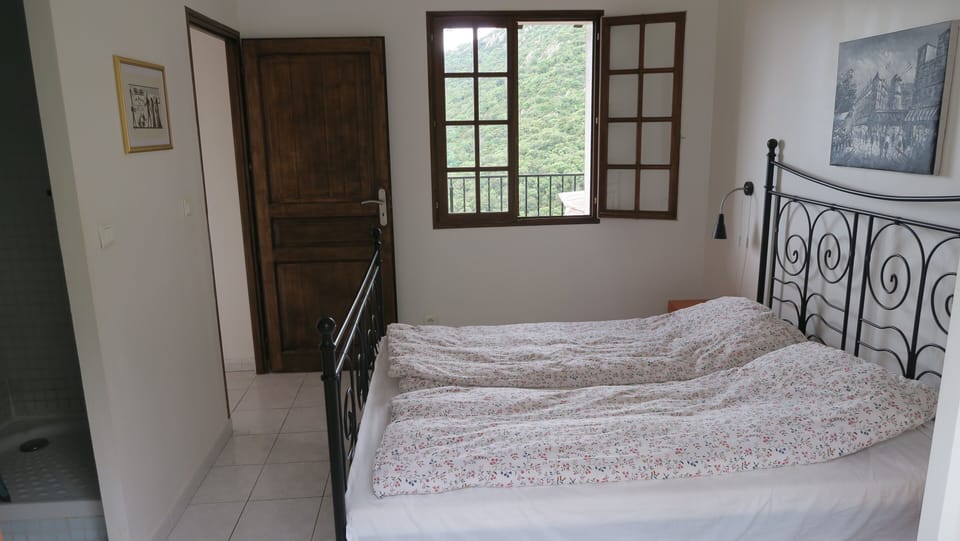 Ground level bedroom #1 with ensuite bathroom