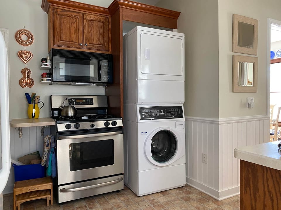 No need to over pack, when you can do laundry.