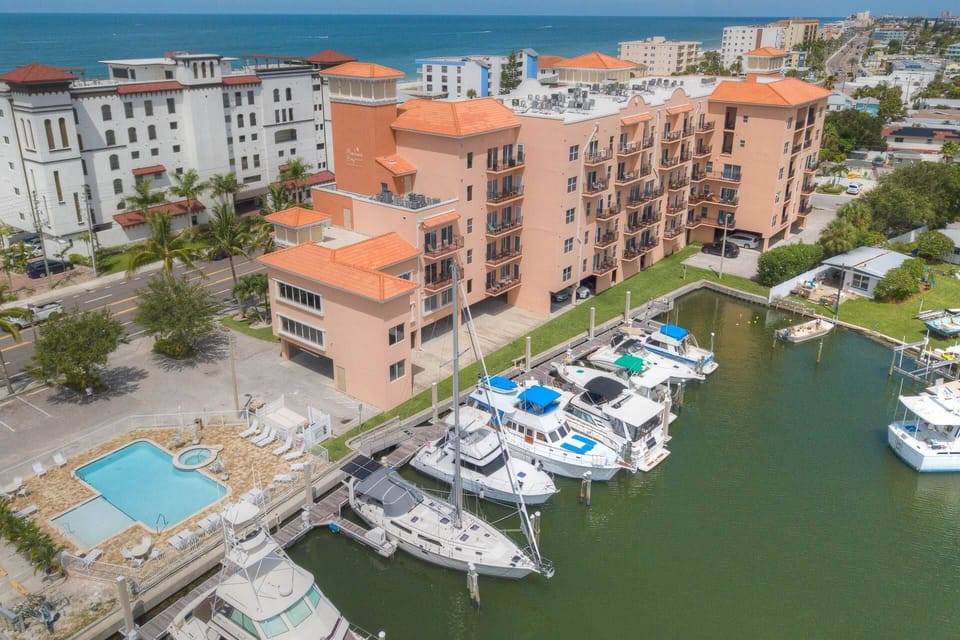 Madeira Bay Resort with pool and marina and steps to the beach