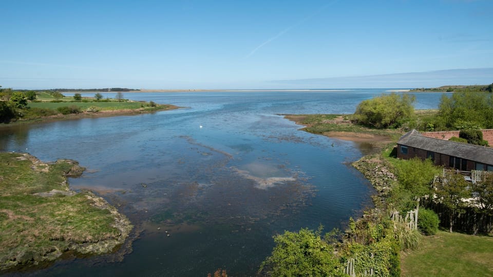 Budle Bay Loft - view from apartment over Budle Bay