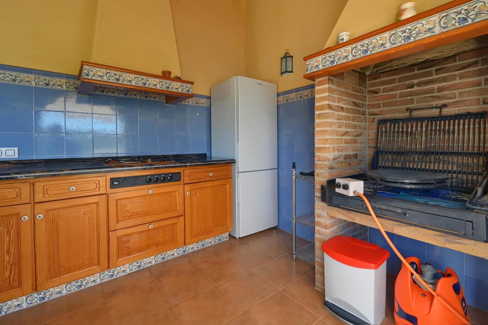 Outside kitchen