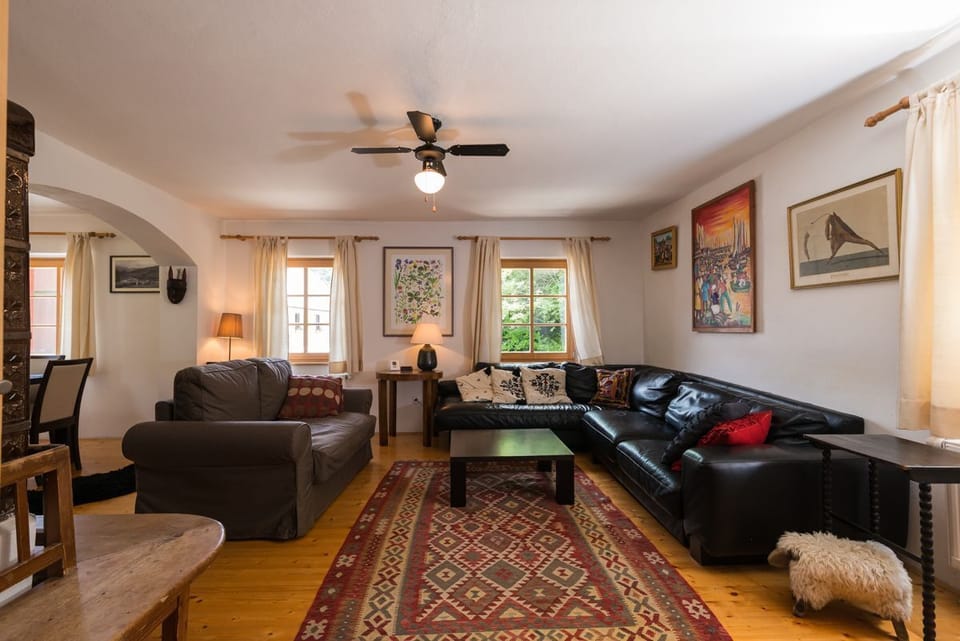 The Red House - living room
