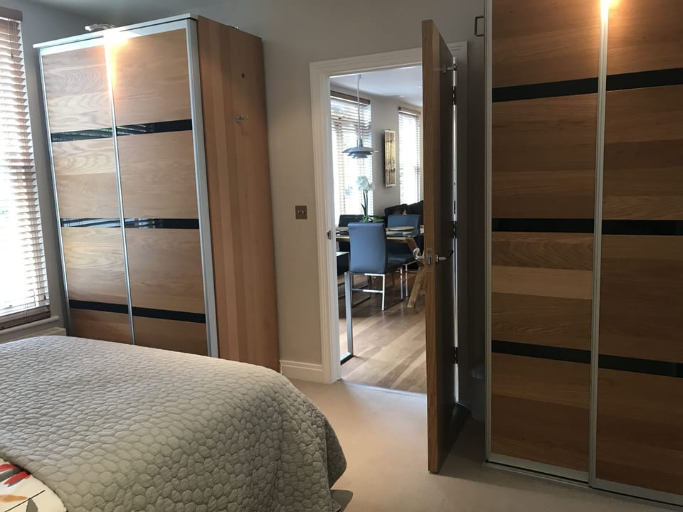 Wardrobes in master bedroom
