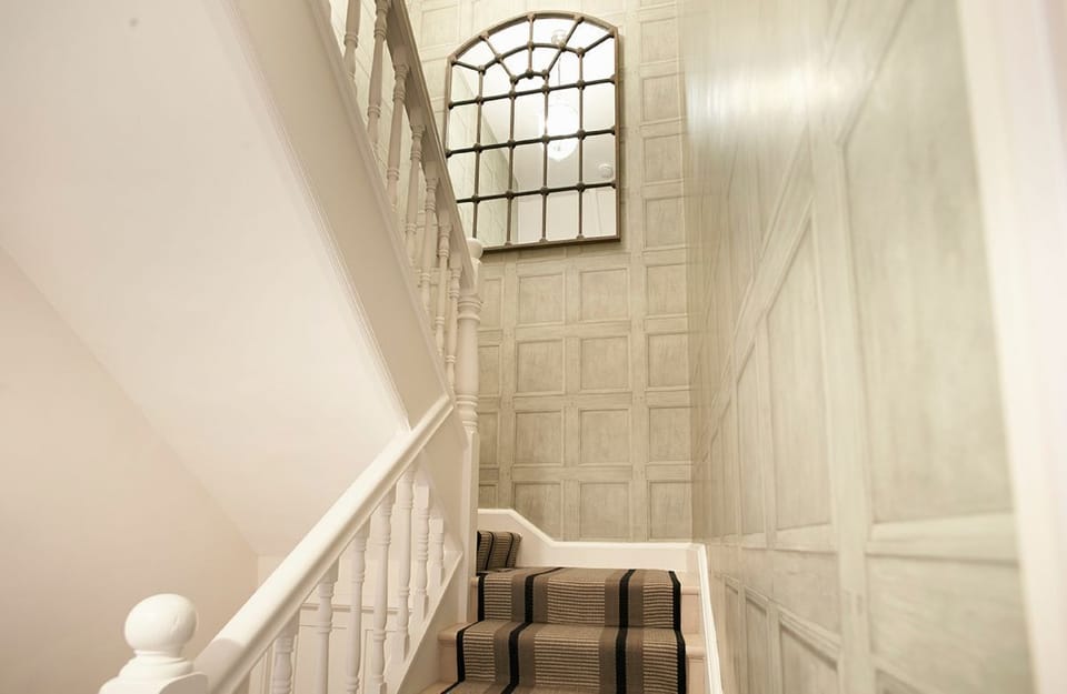 First floor: Family bathroom with walk in shower